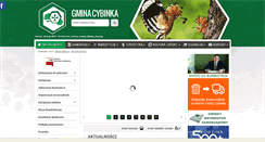 Desktop Screenshot of cybinka.pl