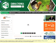 Tablet Screenshot of cybinka.pl